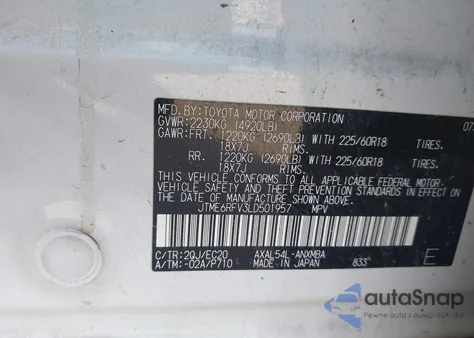2020 Toyota Rav4 Hybrid Xse from USA, damaged, VIN JTME6RFV3LD501957